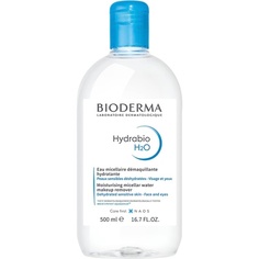 Hydrabio H2O очищающая и увлажняющая мицеллярная вода для обезвоженной кожи 500мл, Bioderma