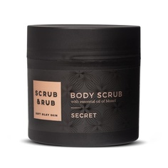 Scrub &amp; Rub Скраб для тела Secret с маслом монои 350 г, Scrub Rub