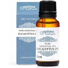 100% чистое эфирное масло эвкалипта для ароматерапии 10 мл, Optima Natura