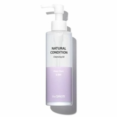 Очищающее средство для лица с маслом Deep Clean Natural Condition, 180 мл, The Saem