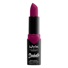 Замшевая матовая губная помада Sweet Tooth Фуксия, Nyx Professional Makeup