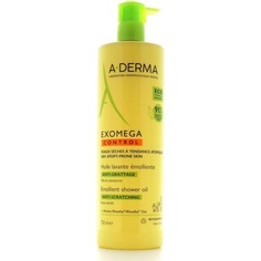 Exomega Control Смягчающее масло для душа против царапин 750 мл, A-Derma