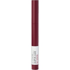 Матовая губная помада Super Stay Ink Crayon Matte Lipstick 1,5G — оттенок 55 Make It Happen, Maybelline New York