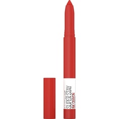 Матовая и стойкая губная помада Super Stay Ink Crayon 1,5G, оттенок 115, Maybelline New York