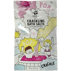 Детская соль для ванн - розовая, потрескивающая, Nailmatic