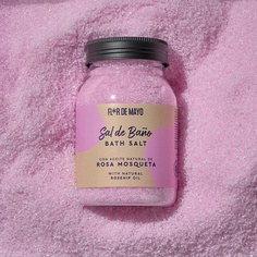 Минеральная соль для ванн с розовым карабином 650г, Flor De Mayo