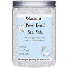 Натуральная соль для ванн Мертвого моря Pure 1400г, Nacomi