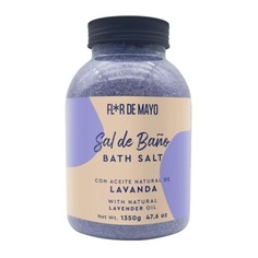Сокровища моря Соль для ванн с лавандой 1,35 кг, Flor De Mayo