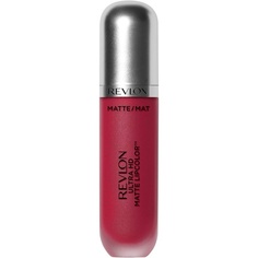 Ultra Hd Matte Lipcolor Бархатистая легкая матовая жидкая помада оттенка Pink Obsession, 1 шт., Revlon