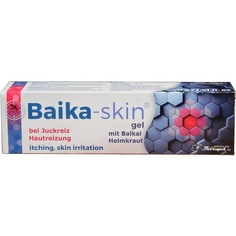 Гель Baika-Skin 40 г, гель для ран, зуд, раздражение кожи, укусы насекомых, аллергия на кожу, заживляющая сыпь, мазь с байкальской тюбетейкой, антибактериальная, Herbagarten