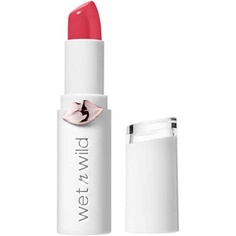 Губная помада Wet N Wild Megalast Стойкая увлажняющая глянцевая помада с микрошариками Натуральные экстракты Коэнзим Q10 Витамины А и Е Клубничное белье, Wet &apos;N&apos; Wild