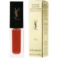 Жидкая губная помада Ysl Rouge Pur Couture Tatouage Couture Velvet Cream Liquid Lipstick 212 6 мл, Yves Saint Laurent