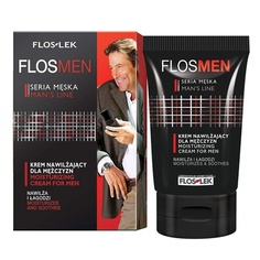 Увлажняющий крем 50 мл — успокаивает кожу после бритья и обеспечивает длительное увлажнение для мужчин старше 25 лет — для всех типов кожи, Floslek