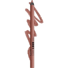 Line Loud Lip Liner Стойкий матовый карандаш для губ Ambition, Nyx Professional Makeup
