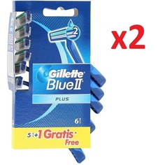Мужские одноразовые бритвы Blueii Plus 5+1, Gillette