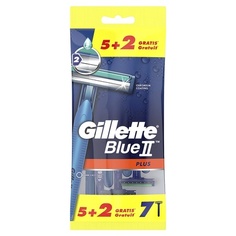 Одноразовая бритва Blue Ii Plus 5 +2, Gillette