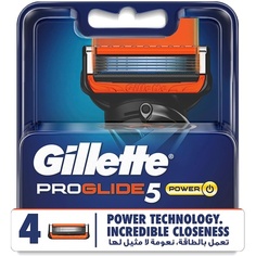 Комплект лезвий Fusion Proglide Power 4, Gillette
