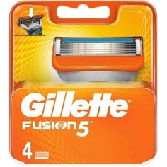 Лезвия Fusion, 4 шт., Gillette