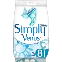 Одноразовые бритвы Gillette Simply Venus, 8 шт., Procter &amp; Gamble