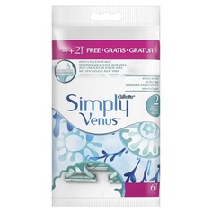 Одноразовые бритвы Gillette Simply Venus2 — 6 шт., Procter &amp; Gamble