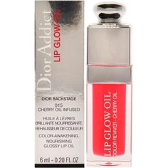 Масло Addict Lip Glow Oil 015 Cherry Clear, 1 шт., Dior