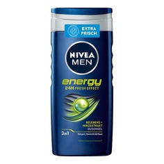 Гель для душа Energy для мужчин 250мл, Nivea