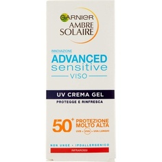 Ambre Solaire Advanced Sensitive УФ-крем для лица 50 мл SPF 50+, Garnier