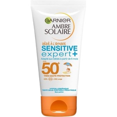 Ambre Solaire Детский солнцезащитный крем SPF 50 50 мл, Garnier