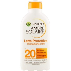Ambre Solaire Fp20, 200 мл, солнцезащитное молочко, Garnier