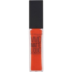 Губная помада Maybelline Vivid Matte Lip Color 25 Orange Shot, Maybelline New York