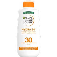 Ambre Solaire Sun Protection Milk Spf 30 Увлажняющий солнцезащитный крем с маслом ши 200мл, Garnier