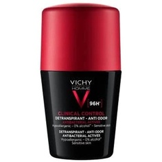 Шариковый дезодорант Homme Clinical Control 96H, 50 мл, Vichy