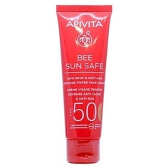 Тональный крем для лица Bee Sun Safe Anti-Spot &amp; Anti-Age Defense, Apivita