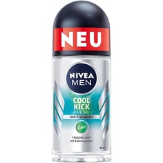 Мужской шариковый дезодорант Cool Kick Fresh, 50 мл, Nivea