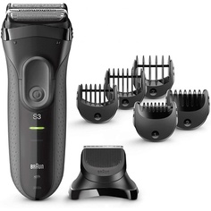 Электробритва Series 3 Shave&amp;Style 3000Bt для мужчин, черная, Braun