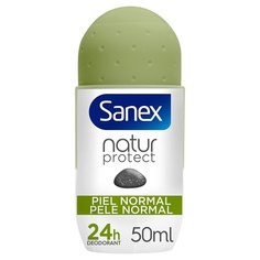 Шариковый дезодорант Natur Protect для мужчин и женщин, нормальная кожа, 50 мл, Sanex