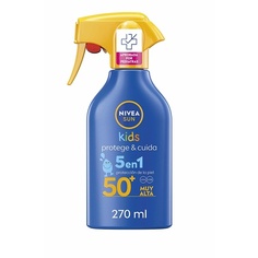 Детский солнцезащитный крем Spf 50 270мл, Nivea