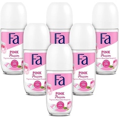 Шариковый дезодорант Pink Passion, 50 мл, 6 шт., Fa