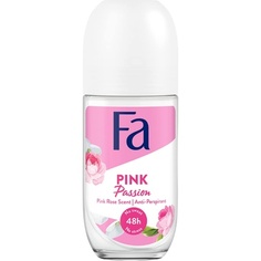 Шариковый антиперспирант Pink Passion с цветочным ароматом, 150 мл, Fa