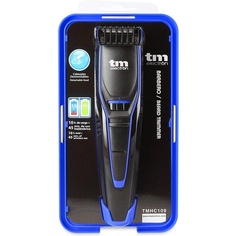 Tmhc109A Беспроводная машинка для стрижки волос с аккумулятором 600 мАч и 20 длинами стрижки — синий/черный, Tm Electron