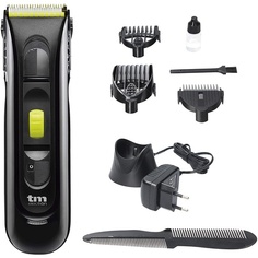 Беспроводная электрическая машинка для стрижки волос Tmhc106G с аккумуляторной батареей и светодиодным индикатором заряда желтого цвета, Tm Electron