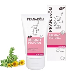 Pranabb Пекторальный бальзам облегчает дыхание 100% чистые, натуральные и органические эфирные и растительные масла Специальный состав 40 мл, Pranarom