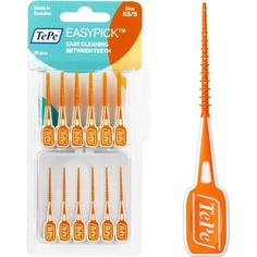 Стоматологические палочки Easypick, размер Xs/S, оранжевые, 36 шт., Tepe