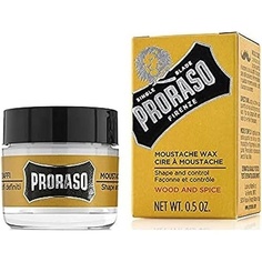 Воск для бороды Wood &amp; Spice - одно лезвие, Proraso