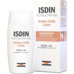 Fotoultra 100 Active Unify Color Spf 50+ Солнцезащитный крем для лица 50 мл, Isdin