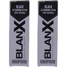 Черная отбеливающая зубная паста 75мл, Blanx
