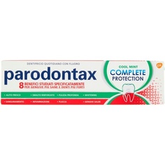 Ежедневная зубная паста «Полная защита» Cool Mint с фтором для здоровья десен и укрепления зубов, 75 мл, Parodontax