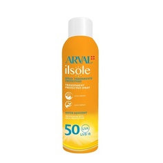 Ilsole Прозрачный солнцезащитный спрей Spf 50+ 200мл, Arval