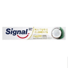 Зубная паста Integral 8 антибактериальная Nature Elements кокос 75мл, Signal Сигнал