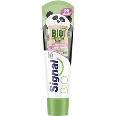 Детская зубная паста Kids Bio с натуральным клубничным вкусом 50 мл Cotc, Signal Сигнал